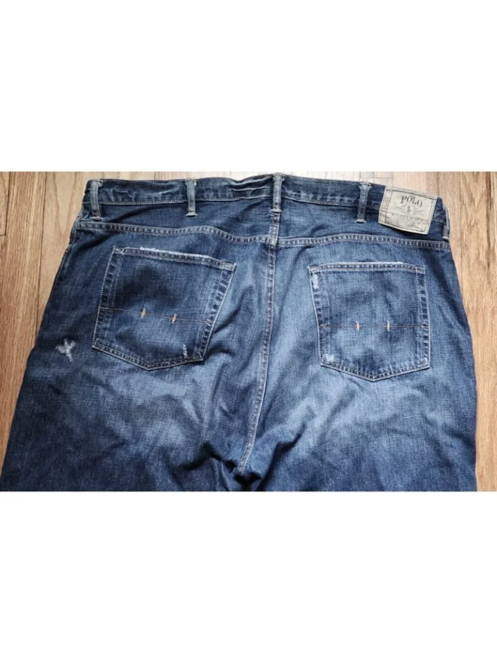 Vintage Polo Ralph Lauren Jeans 48x30 Classic 867 Baggy Loose Denim Y2K Mexico